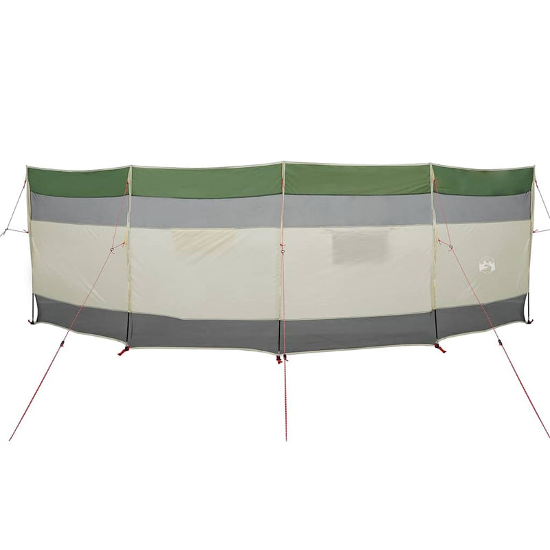 Chargez l'image dans la visionneuse de la galerie, Vidaxl windscherm camping waterdicht 510x153 cm groen
