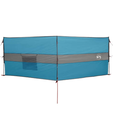 Vidaxl windscherm camping waterdicht 344x120 cm blauw