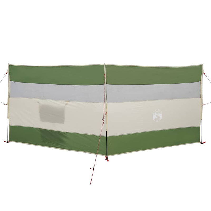 Chargez l'image dans la visionneuse de la galerie, Vidaxl windscherm camping waterdicht 340x130 cm groen
