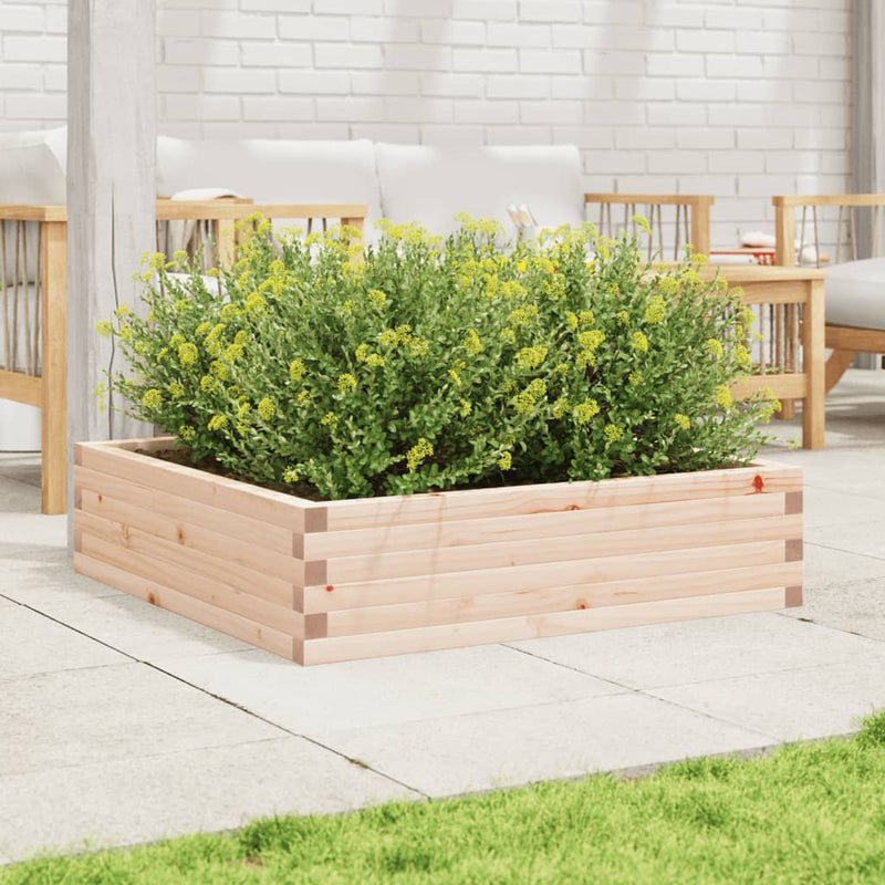 Load image into Gallery viewer, Vidaxl plantenbak 90x90x23 cm massief grenenhout
