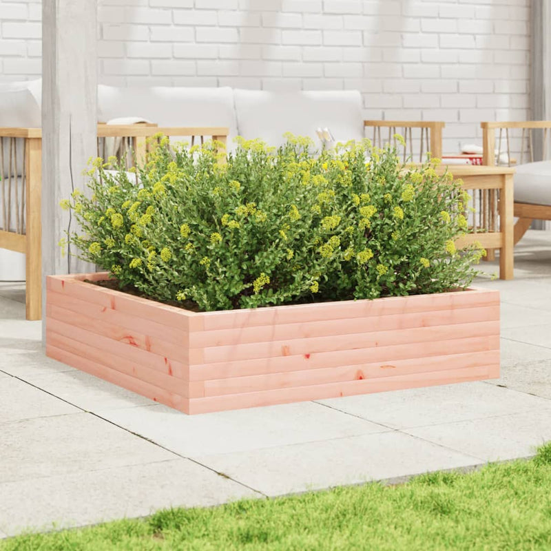 Load image into Gallery viewer, Vidaxl plantenbak 90x90x23 cm massief douglashout
