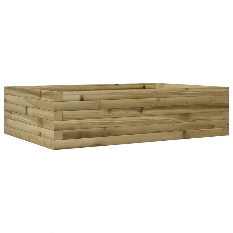 Afbeelding laden in galerijviewer, Vidaxl plantenbak 90x60x23 cm geïmpregneerd grenenhout
