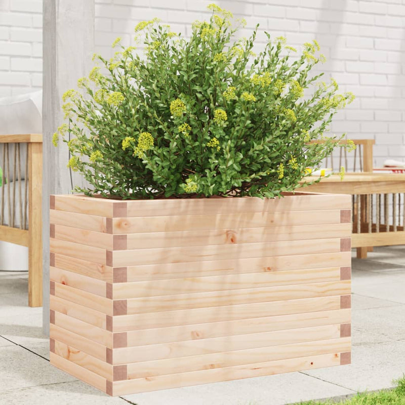 Load image into Gallery viewer, Vidaxl plantenbak 70x40x45,5 cm massief grenenhout
