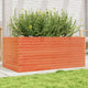 VidaXL Plantenbak 110x60x45,5 cm massief grenenhout wasbruin