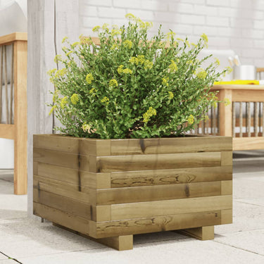 Vidaxl plantenbak 40x40x26,5 cm geïmpregneerd grenenhout