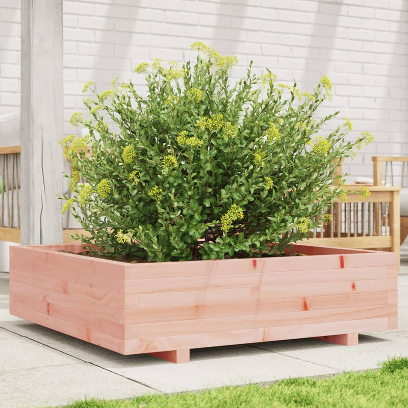 Load image into Gallery viewer, Vidaxl plantenbak 90x90x26,5 cm massief douglashout
