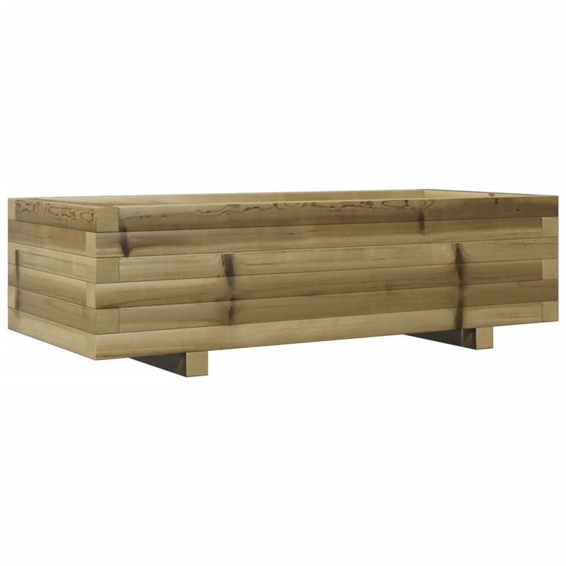 Load image into Gallery viewer, Vidaxl plantenbak 90x40x26,5 cm geïmpregneerd grenenhout
