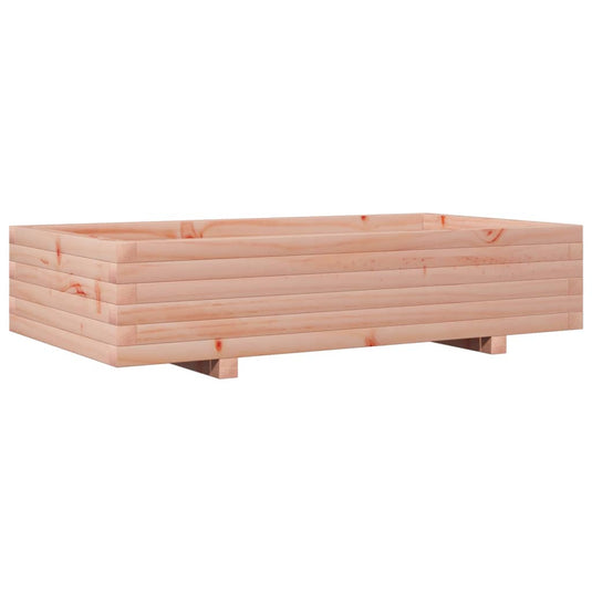 Vidaxl plantenbak 110x60x26,5 cm massief douglashout