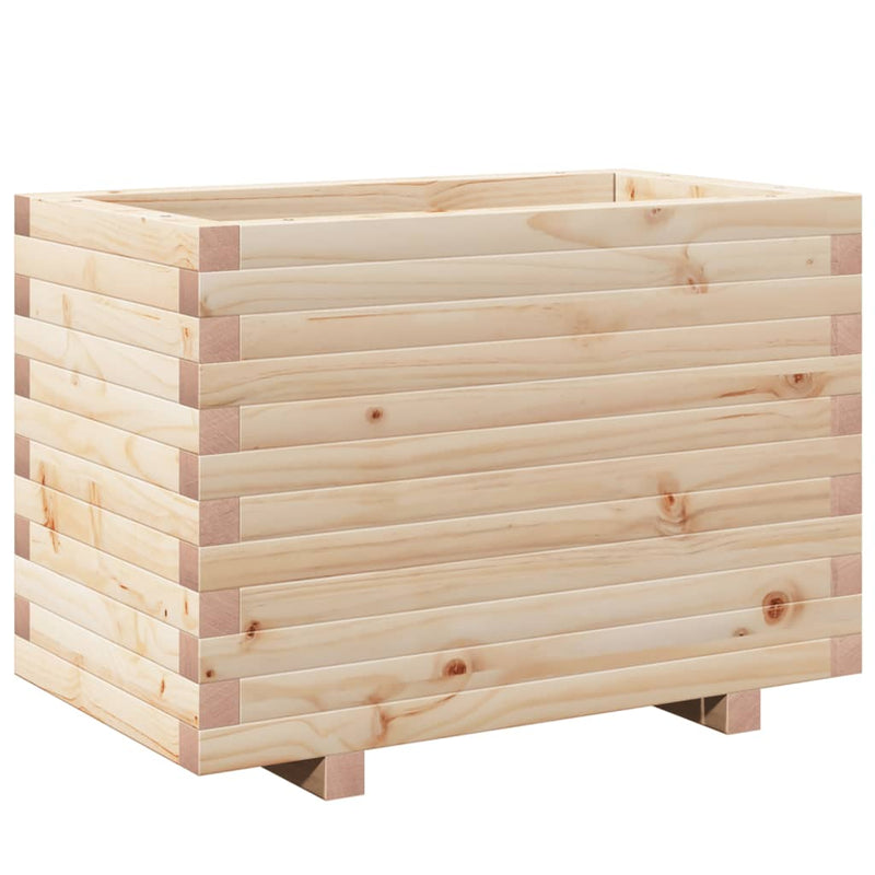 Load image into Gallery viewer, Vidaxl plantenbak 70x40x49,5 cm massief grenenhout
