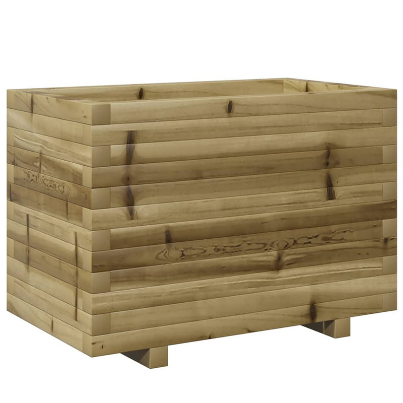 Afbeelding laden in galerijviewer, Vidaxl plantenbak 70x40x49,5 cm geïmpregneerd grenenhout
