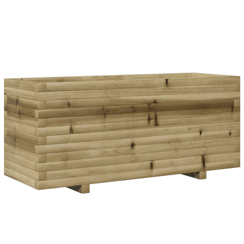 Load image into Gallery viewer, Vidaxl plantenbak 110x40x49,5 cm geïmpregneerd grenenhout
