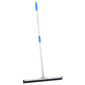 Vidaxl vloerwisser 45x122,5 cm staal en rubber