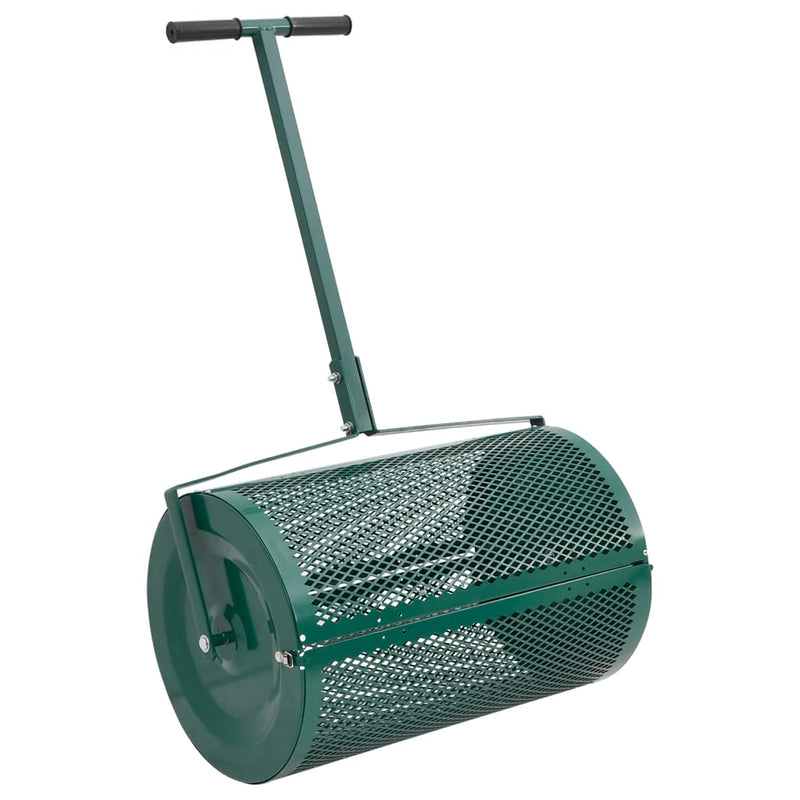 Load image into Gallery viewer, Vidaxl compoststrooier 75l ø40x60 cm staal groen
