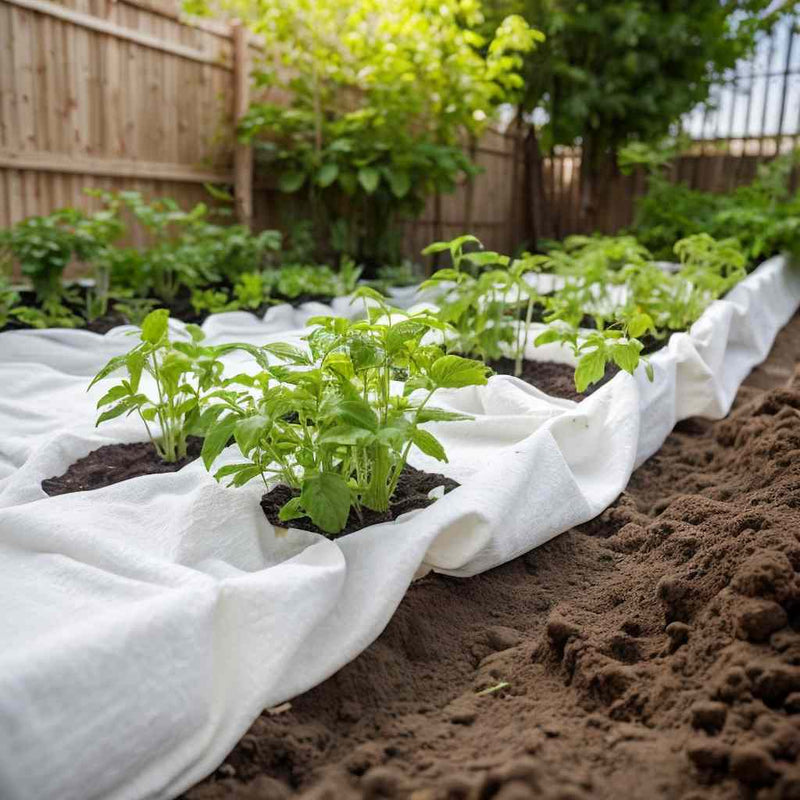 Load image into Gallery viewer, Vidaxl geotextielmembraan 1x10 m polyestervezel wit
