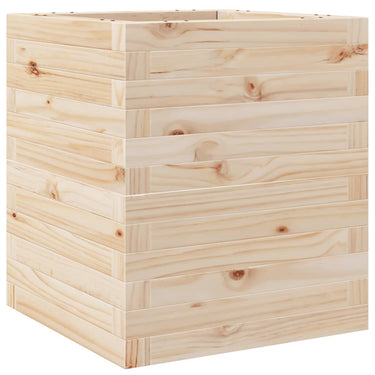 Vidaxl plantenbak 40x40x46 cm massief grenenhout