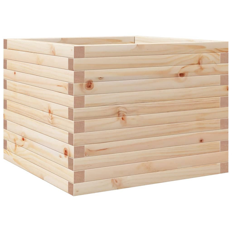 Load image into Gallery viewer, VidaXL Plantenbak 60x60x46 cm massief grenenhout
