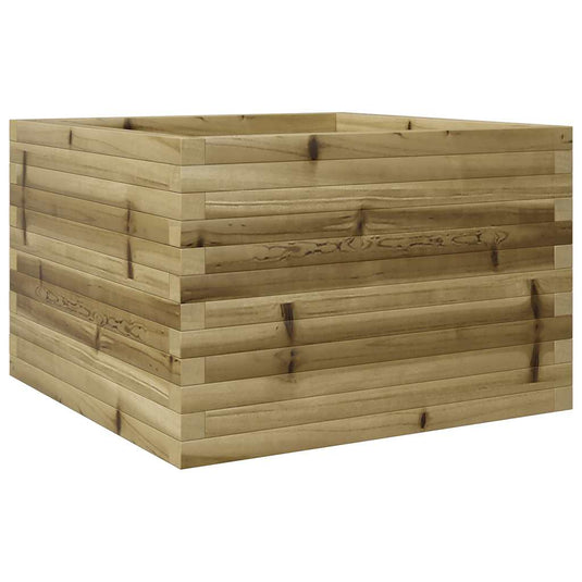 VidaXL Plantenbak 70x70x46 cm geïmpregneerd grenenhout
