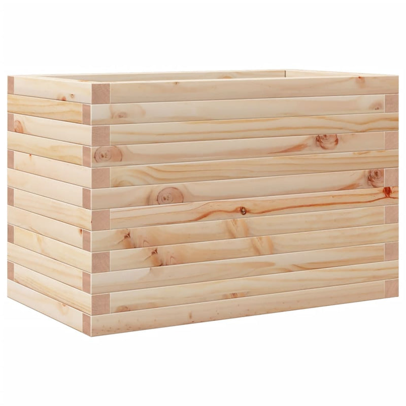 Load image into Gallery viewer, VidaXL Plantenbak 70x40x46 cm massief grenenhout
