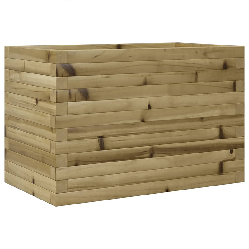 Load image into Gallery viewer, VidaXL Plantenbak 70x40x46 cm geïmpregneerd grenenhout
