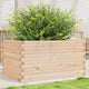 Vidaxl plantenbak 90x60x46 cm massief grenenhout