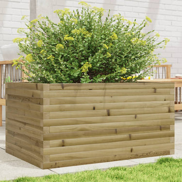Vidaxl plantenbak 90x60x46 cm geïmpregneerd grenenhout