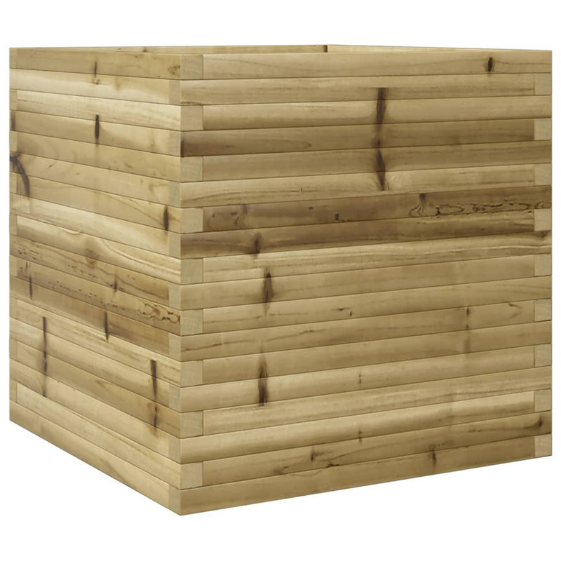 Load image into Gallery viewer, VidaXL Plantenbak 70x70x68,5 cm geïmpregneerd grenenhout
