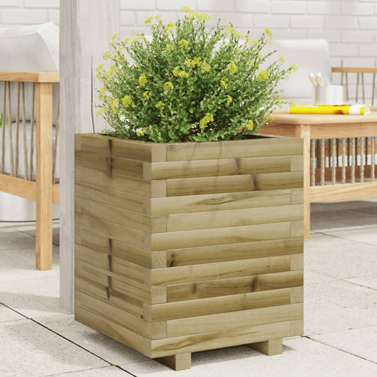 Vidaxl plantenbak 40x40x49,5 cm geïmpregneerd grenenhout
