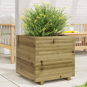 Vidaxl plantenbak 50x50x49,5 cm geïmpregneerd grenenhout