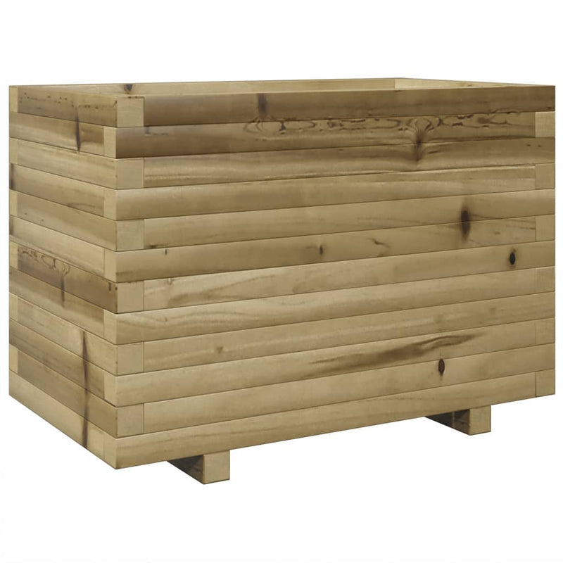 Load image into Gallery viewer, VidaXL Plantenbak 70x40x49,5 cm geïmpregneerd grenenhout
