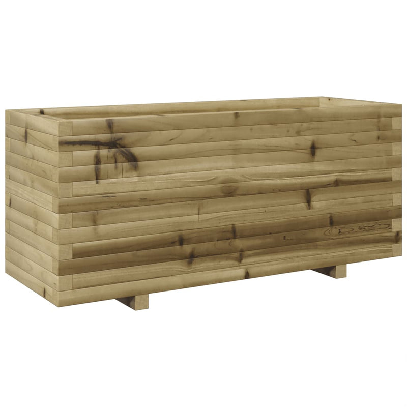Load image into Gallery viewer, VidaXL Plantenbak 110x40x49,5 cm geïmpregneerd grenenhout
