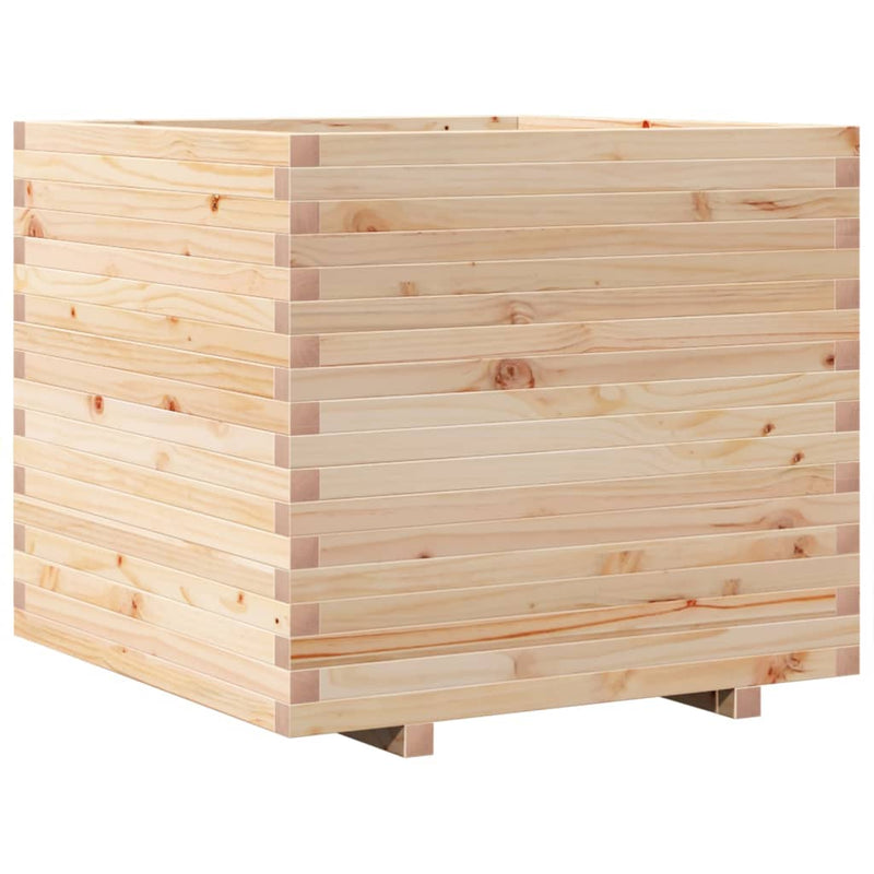 Load image into Gallery viewer, VidaXL Plantenbak 80x80x72 cm massief grenenhout
