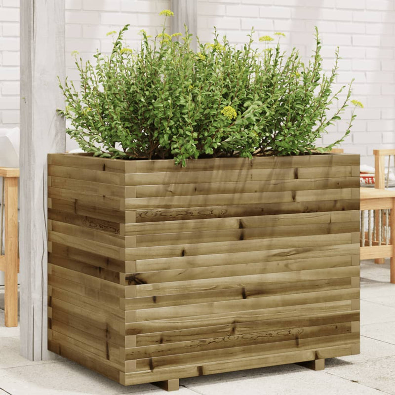Load image into Gallery viewer, VidaXL Plantenbak 90x60x72 cm geïmpregneerd grenenhout
