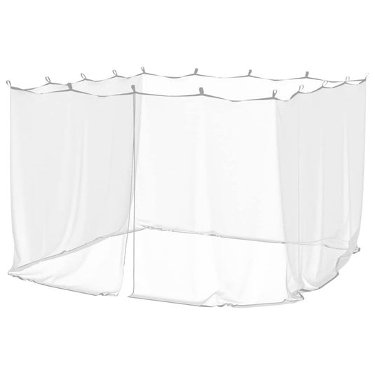 Vidaxl klamboe voor buiten 220 gaas wit 300x300x200 cm