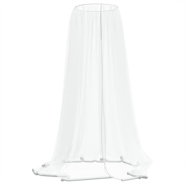 Vidaxl klamboe voor paraplu 220 gaas φ300x230 cm wit