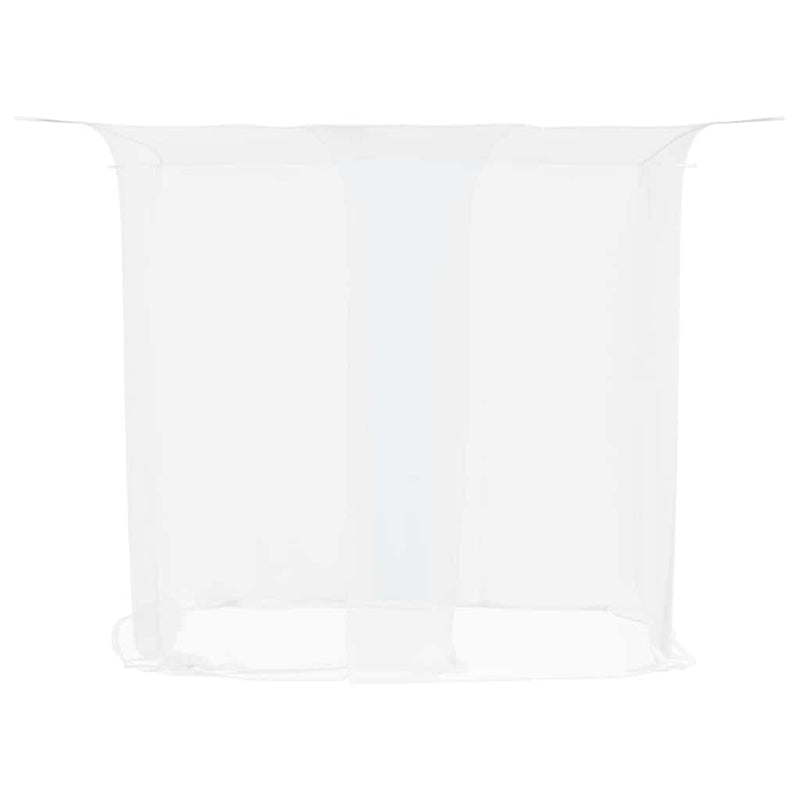 Load image into Gallery viewer, Vidaxl hangende klamboe 156 gaas 220x150x180 cm wit
