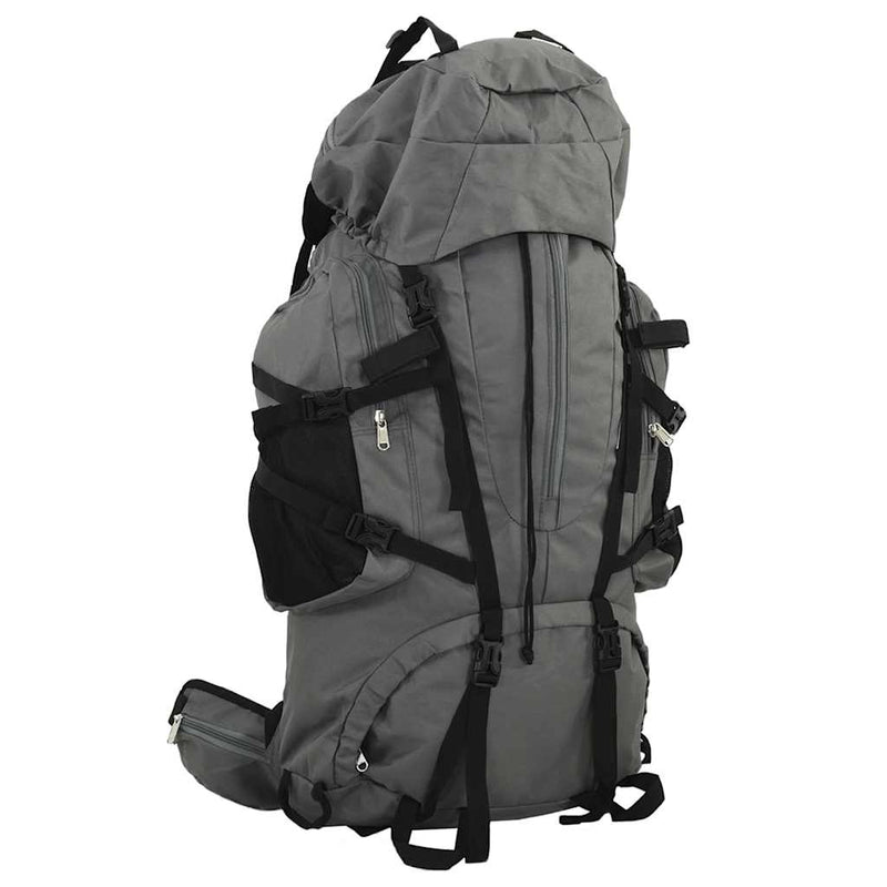 Load image into Gallery viewer, Vidaxl wandelrugzak 100 l oxford stof grijs
