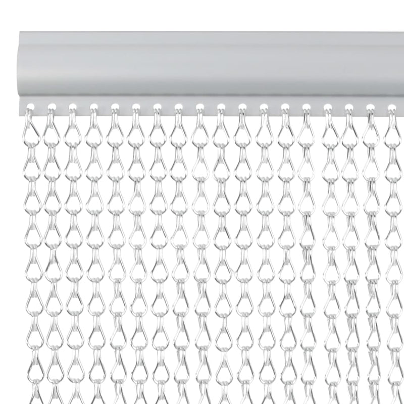Load image into Gallery viewer, Vidaxl vliegengordijn kettingen 80x201 cm aluminium
