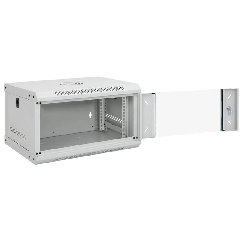 Load image into Gallery viewer, Vidaxl 6u wandgemonteerde netwerkkast 19 ip20 53x40x30 cm
