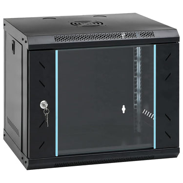Vidaxl 9u wandgemonteerde netwerkkast 19 ip20 53x40x45 cm