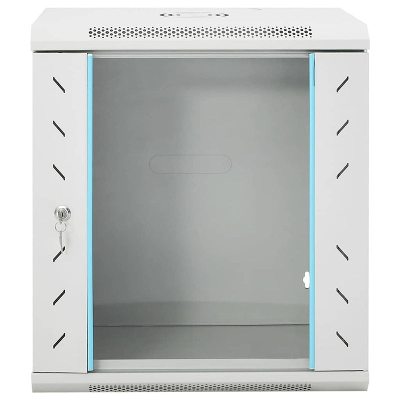 Load image into Gallery viewer, Vidaxl netwerkkast wandgemonteerd 12u 19 ip20 53x40x60 cm
