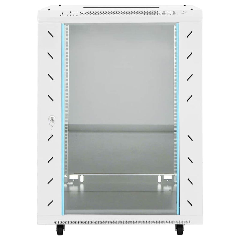 Load image into Gallery viewer, Vidaxl netwerkkast met draaiwieltjes 15u 19 ip20 60x45x86 cm
