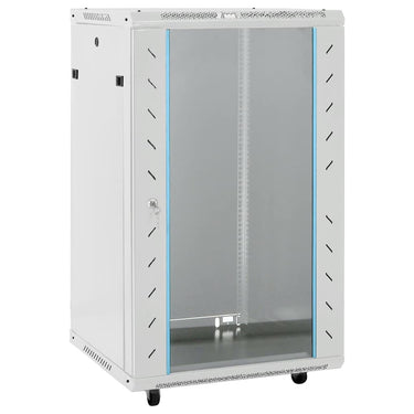 Vidaxl netwerkkast met draaiwieltjes 18u 19 ip20 60x60x100 cm