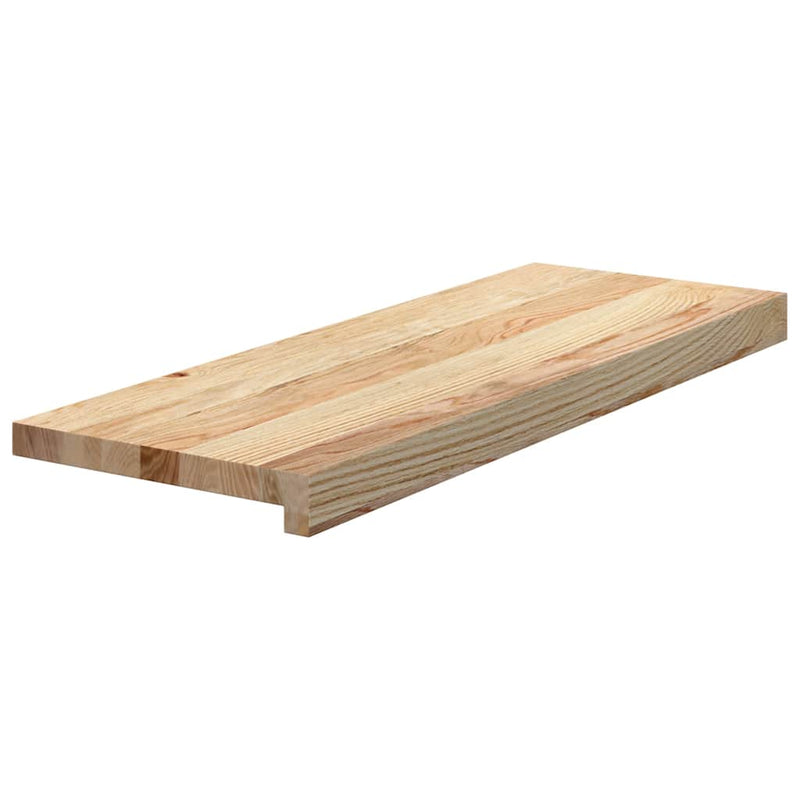 Afbeelding laden in galerijviewer, Vidaxl traptreden 4 st 70x30x2 cm onbehandeld massief eikenhout
