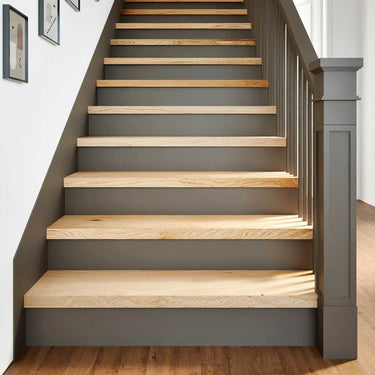 Vidaxl traptreden 4 st 90x30x2 cm onbehandeld massief eikenhout
