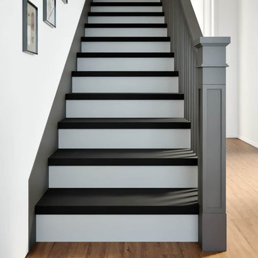 Vidaxl traptreden 8 st 80x25x2 cm massief eikenhout donkerbruin