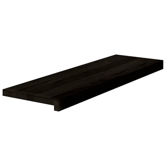 Vidaxl traptreden 2 st 80x30x2 cm massief eikenhout donkerbruin