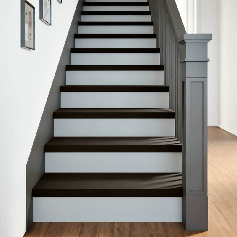Load image into Gallery viewer, Vidaxl traptreden 2 st 80x30x2 cm massief eikenhout donkerbruin
