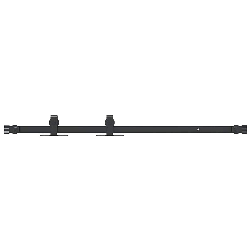 Load image into Gallery viewer, Vidaxl ophangset voor schuifdeur 91 cm koolstofstaal
