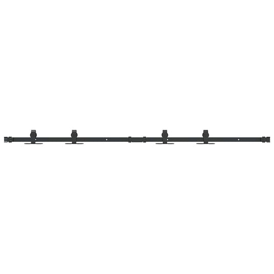 Vidaxl ophangset voor schuifdeur 152 cm koolstofstaal