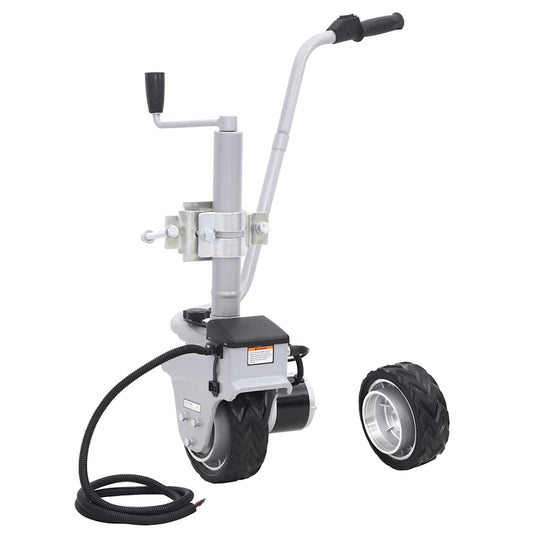 Vidaxl neuswiel gemotoriseerd 12 v 350 w aluminium